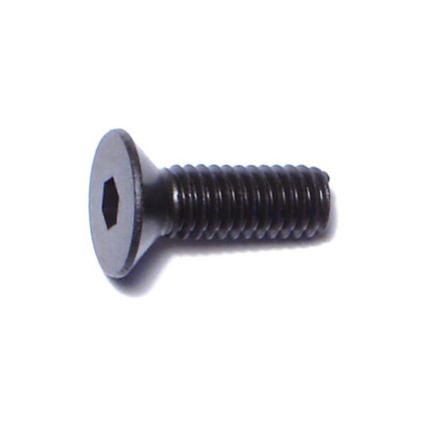 Midwest Fastener M10-1.50 Socket Head Cap Screw, Flat, Black Oxide Steel, 12 mm Length, 10 PK 76013 - main
